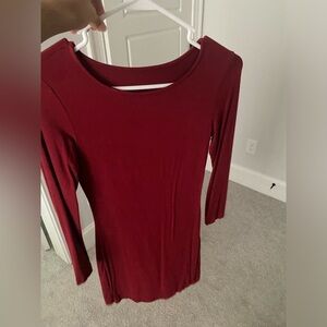 Red Long sleeve dress in Small